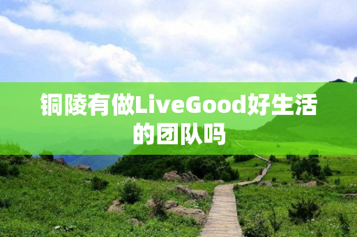 铜陵有做LiveGood好生活的团队吗