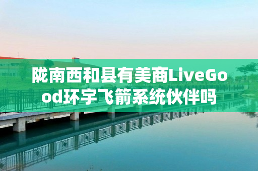 陇南西和县有美商LiveGood环宇飞箭系统伙伴吗