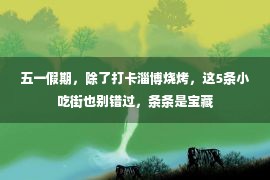 五一假期，除了打卡淄博烧烤，这5条小吃街也别错过，条条是宝藏