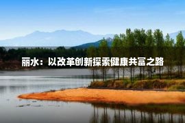 丽水：以改革创新探索健康共富之路