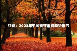 红餐：2023年中国餐饮消费趋势报告