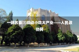 一碗荞面饸饹撬动小吃大产业——人民政协网