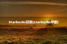 Starbucks日常(starbucks早餐)