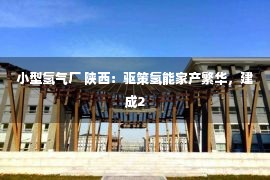 小型氢气厂 陕西：驱策氢能家产繁华，建成2