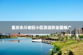 重庆永川老旧小区改造获全国推广