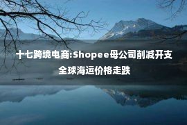 十七跨境电商:Shopee母公司削减开支 全球海运价格走跌