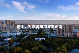 舟山，打造海鲜创业新蓝海