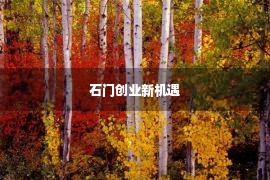 石门创业新机遇