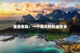 盛景伟陆：一个伟大的创业故事