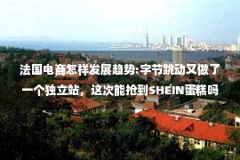 法国电商怎样发展趋势:字节跳动又做了一个独立站，这次能抢到SHEIN蛋糕吗？