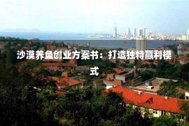 沙漠养鱼创业方案书：打造独特赢利模式