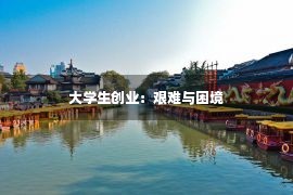 大学生创业：艰难与困境