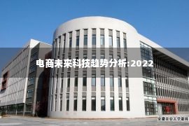 电商未来科技趋势分析:2022