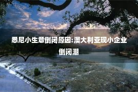 悉尼小生意倒闭原因:澳大利亚现小企业倒闭潮