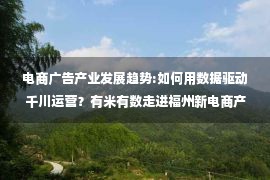 电商广告产业发展趋势:如何用数据驱动千川运营？有米有数走进福州新电商产业带分享干货