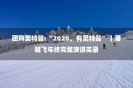 团购奥特曼:“2020，有奥特曼”丨潘越飞年终完整演讲实录