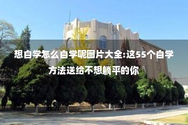 想自学怎么自学呢图片大全:这55个自学方法送给不想躺平的你