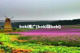 boki推广(boki呀boki)