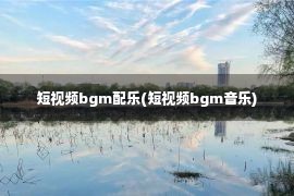 短视频bgm配乐(短视频bgm音乐)