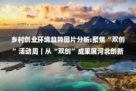 乡村创业环境趋势图片分析:聚焦“双创”活动周｜从“双创”成果展河北创新创业亮点：为乡村振兴注入新动能