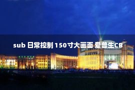 sub 日常控制 150寸大画面 爱普生CB