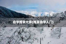 自学推拿大师(推拿自学入门)