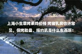 上海小生意烤素鸡价格 烤猪乳房也许常见，但烤胎盘、括约肌是什么东西啊！