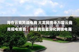 海仓云商跨境电商 大龙网携手万国云商亮相电博会，共谋青岛差异化跨境电商发展