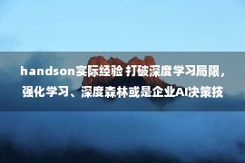 handson实际经验 打破深度学习局限，强化学习、深度森林或是企业AI决策技术的“良药”