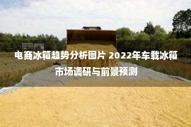 电商冰箱趋势分析图片 2022年车载冰箱市场调研与前景预测