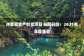 许昌轻资产创业项目 裕同科技：2021年年度报告