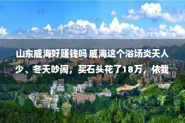 山东威海好赚钱吗 威海这个浴场炎天人少、冬天吵闹，买石头花了18万，依我看是赚了