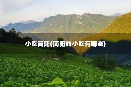 小吃简阳(简阳的小吃有哪些)