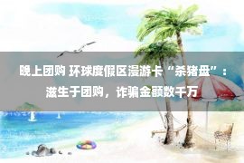 晚上团购 环球度假区漫游卡“杀猪盘”：滋生于团购，诈骗金额数千万