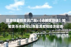 区块链最新资讯广东:【迅解区块链】加密货币市场可以克服其宏观经济困境