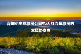 深圳小生意移民公司电话 红寺堡移民的幸福协奏曲