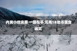 内黄小吃实惠 一图在手 河南18地市美食遍览