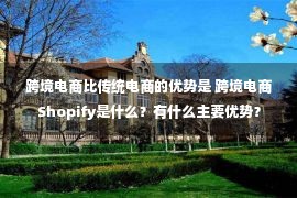 跨境电商比传统电商的优势是 跨境电商Shopify是什么？有什么主要优势？