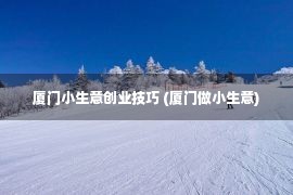 厦门小生意创业技巧 (厦门做小生意)