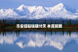 币安信标链硬分叉 本周前瞻