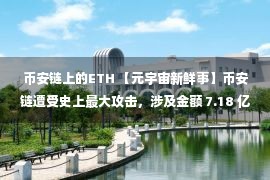 币安链上的ETH 【元宇宙新鲜事】币安链遭受史上最大攻击，涉及金额 7.18 亿美金