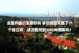 去国外做小生意好吗 字节跳动又做了一个独立站，这次能抢到SHEIN蛋糕吗？