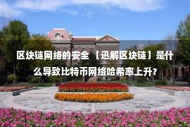 区块链网络的安全 【迅解区块链】是什么导致比特币网络哈希率上升？