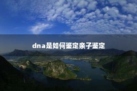 dna是如何鉴定亲子鉴定