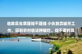 收废品生意赚钱不赚钱 小伙放弃城市工作，回到农村收这种破烂，你不要的其实很赚钱！