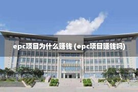 epc项目为什么赚钱 (epc项目赚钱吗)