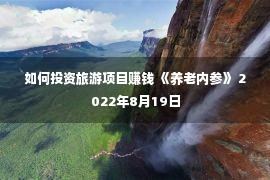 如何投资旅游项目赚钱 《养老内参》 2022年8月19日