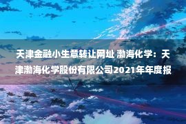 天津金融小生意转让网址 渤海化学：天津渤海化学股份有限公司2021年年度报告