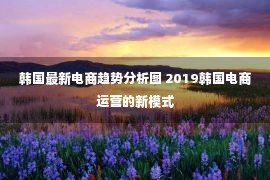 韩国最新电商趋势分析图 2019韩国电商运营的新模式