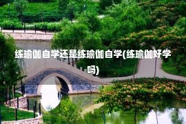 练瑜伽自学还是练瑜伽自学(练瑜伽好学吗)